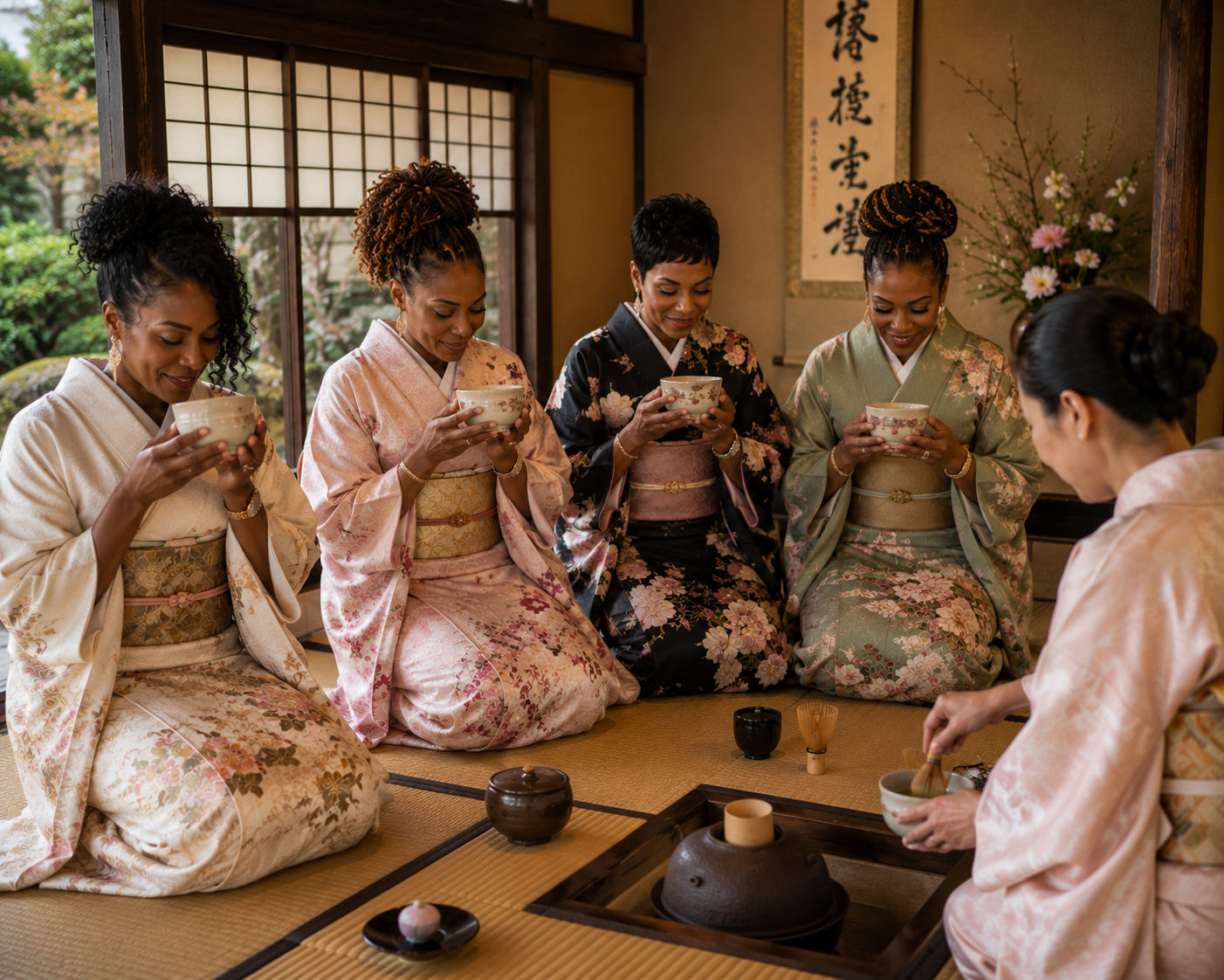 Kimono & Tea Ceremony